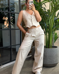 CONJUNTO CHALECO Y PANTALON