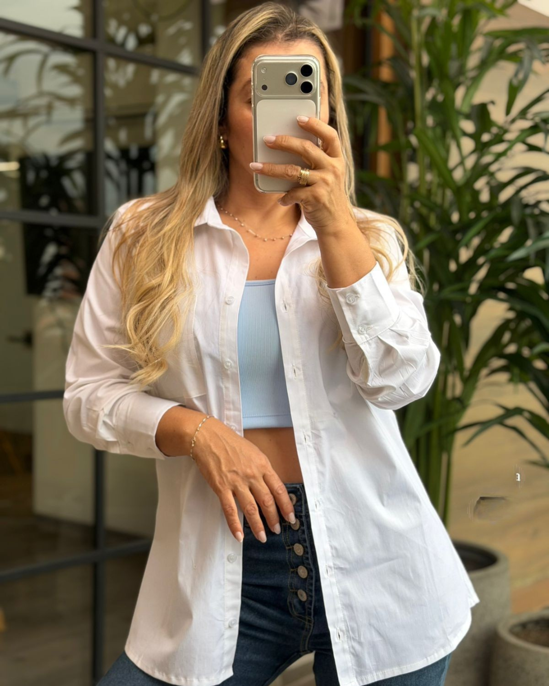 BLUSA MANGA LARGA