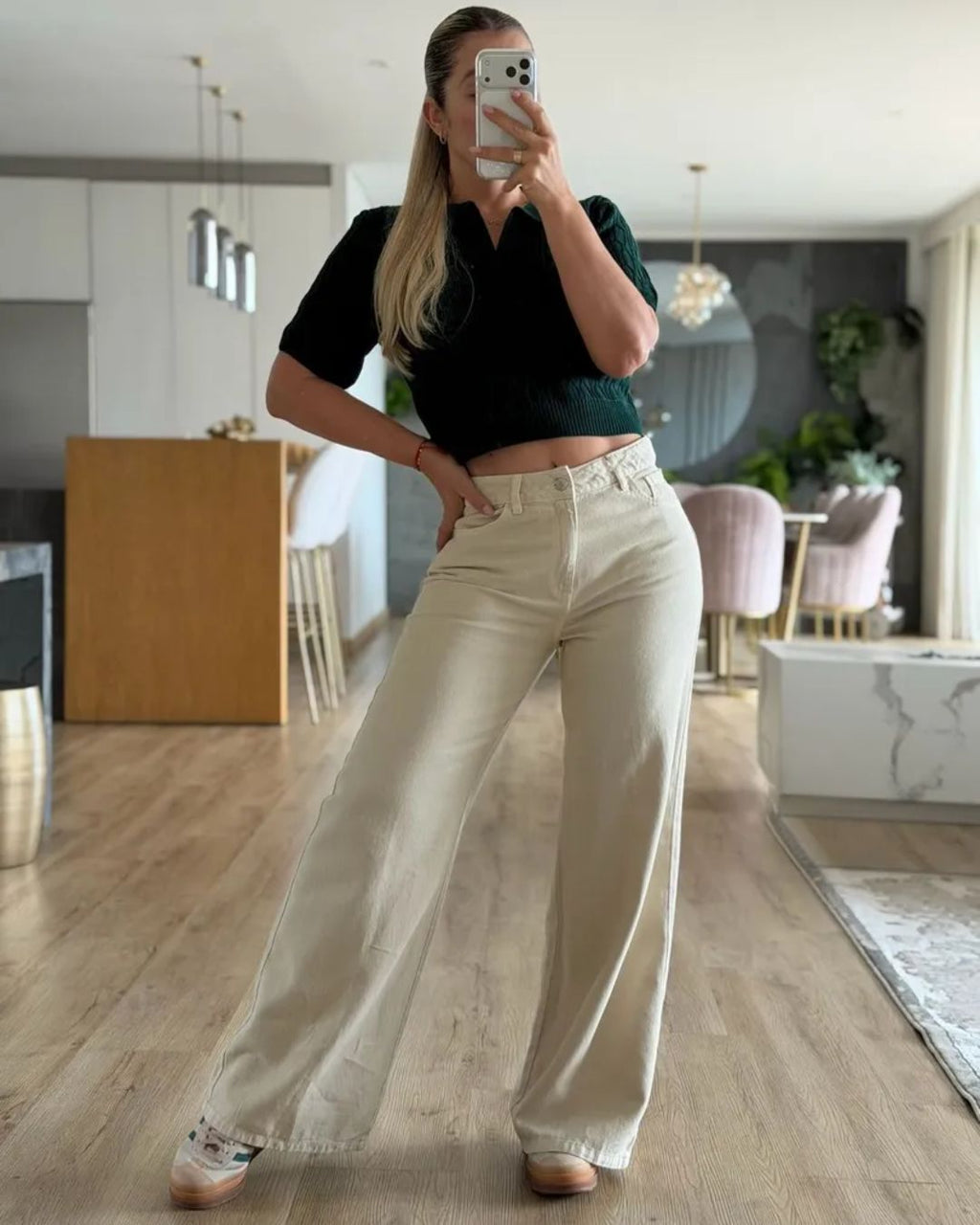 JEANS WIDE LEG