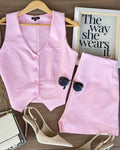 CONJUNTO CHALECO Y SHORT