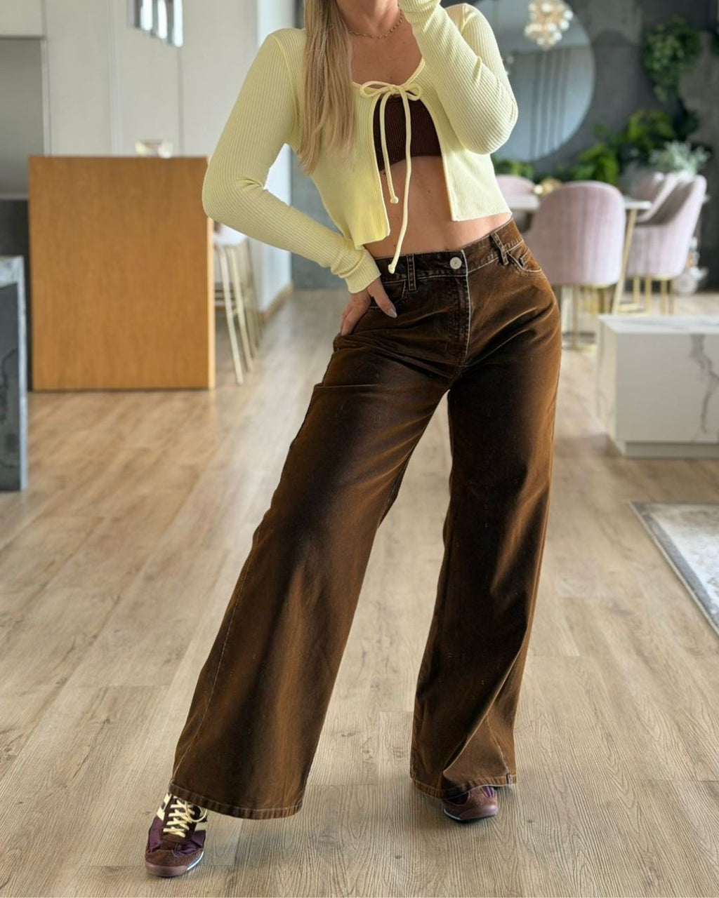 JEANS WIDE LEG