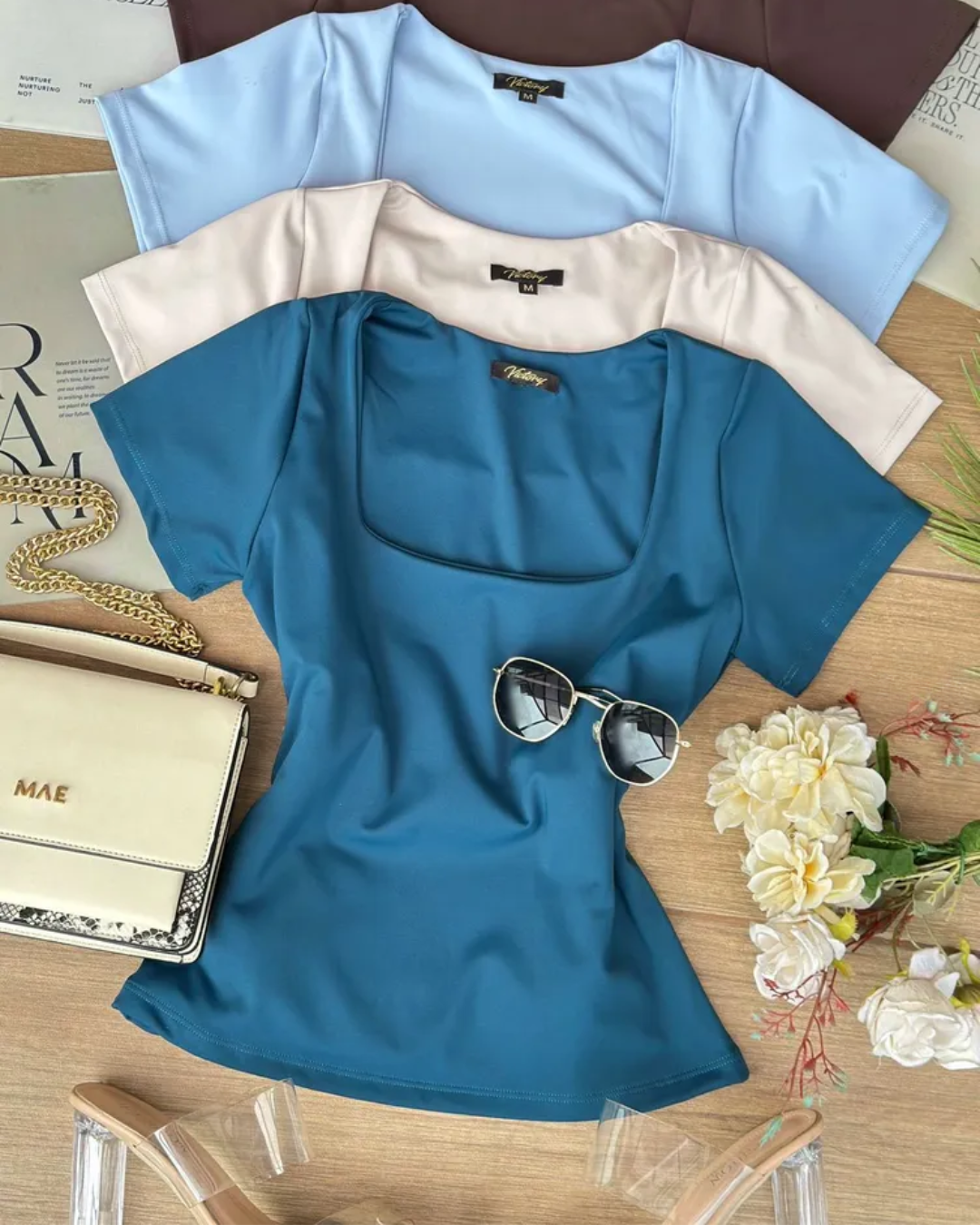 BLUSA MANGA CORTA