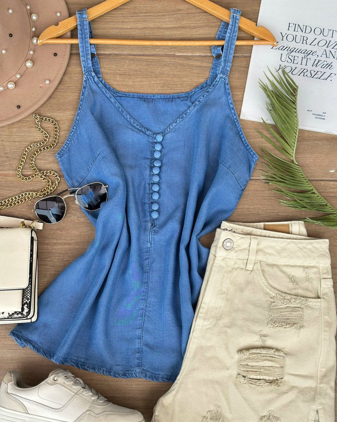 BLUSA TIRANTES TENCEL