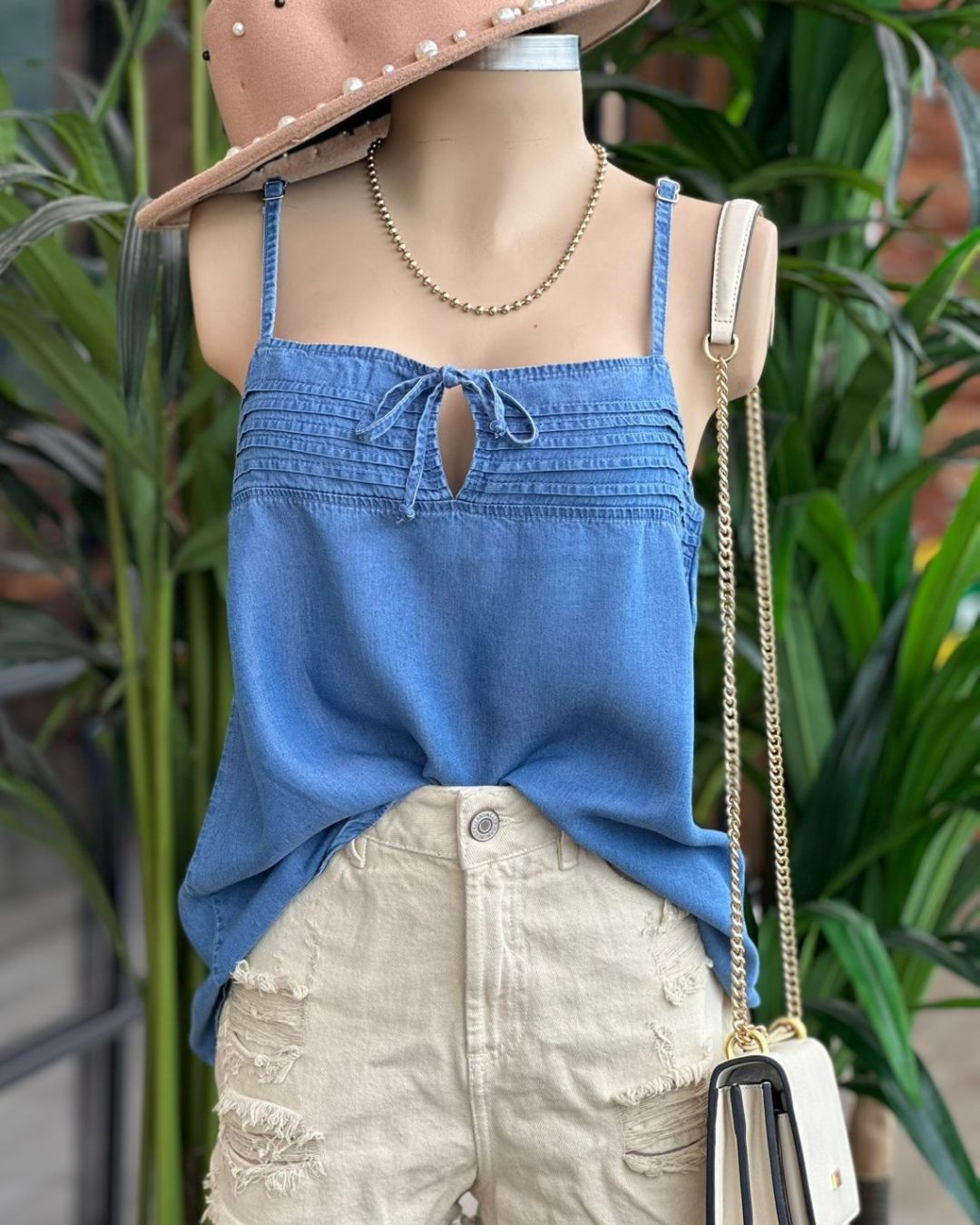 BLUSA TIRANTES TENCEL