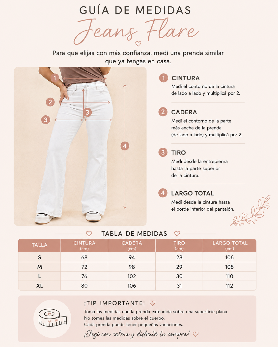 JEANS WIDE LEG