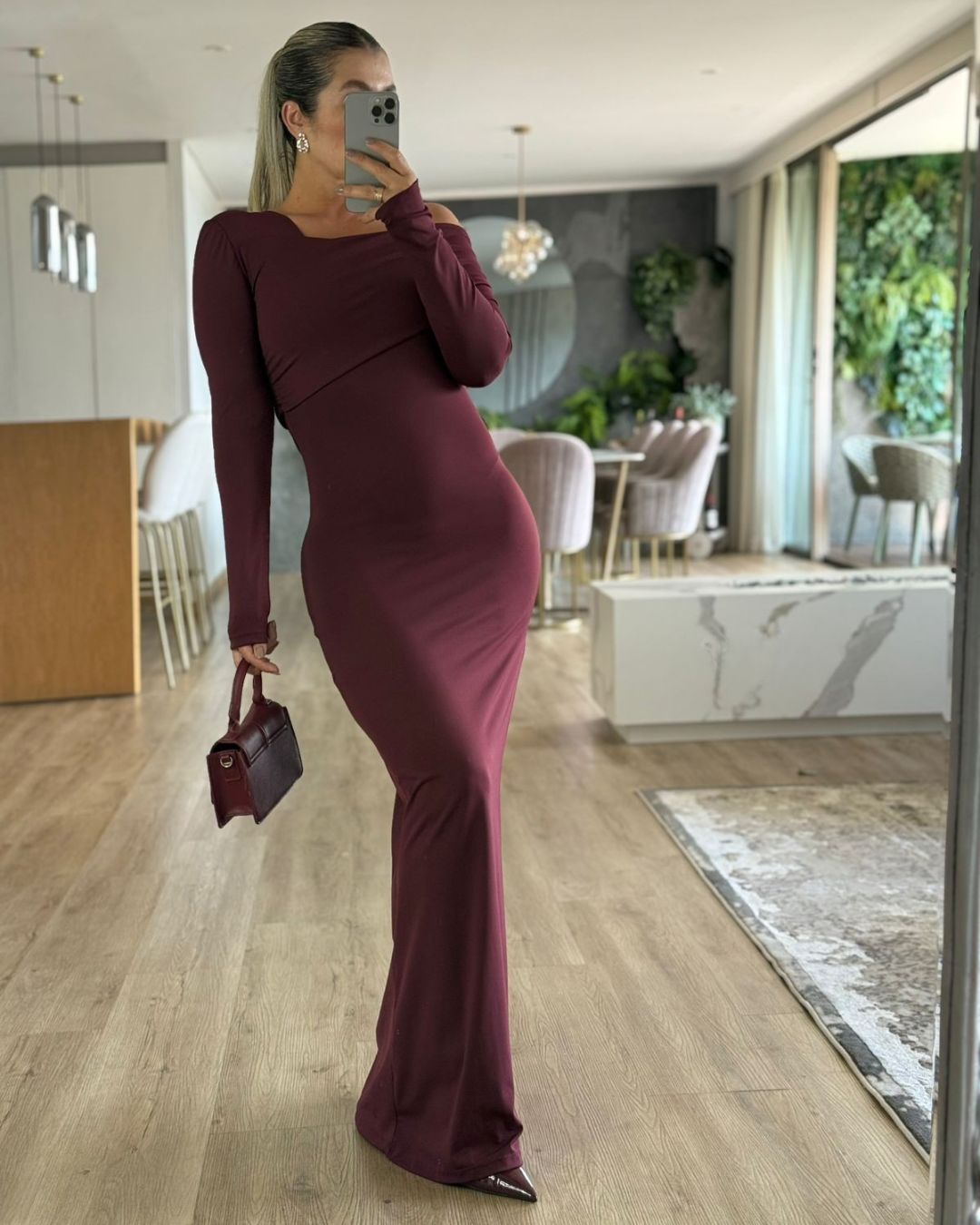 VESTIDO MANGA LARGA