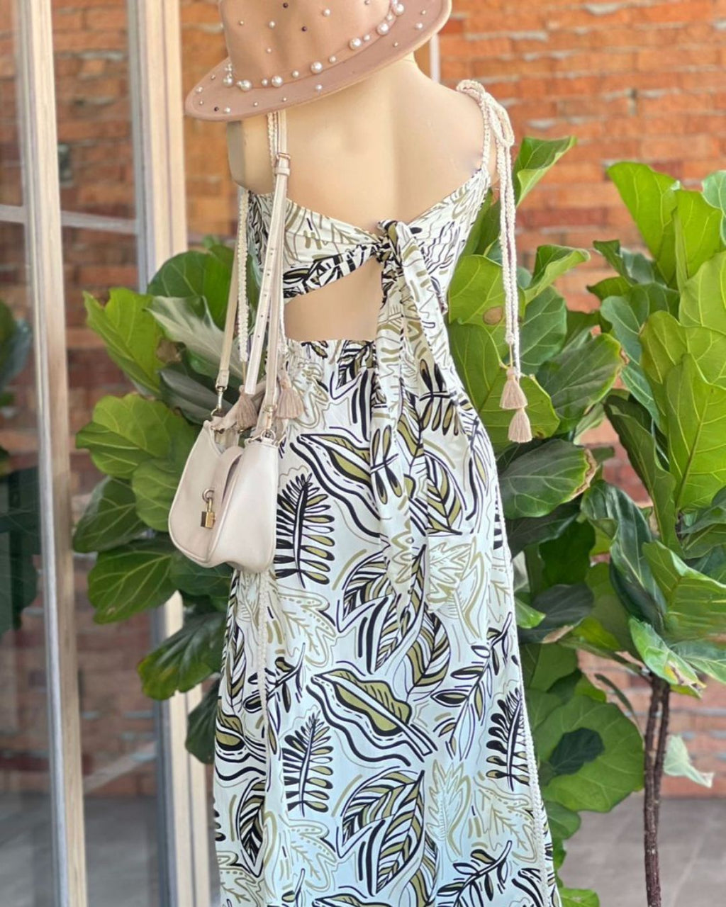 VESTIDO LARGO TIRANTES
