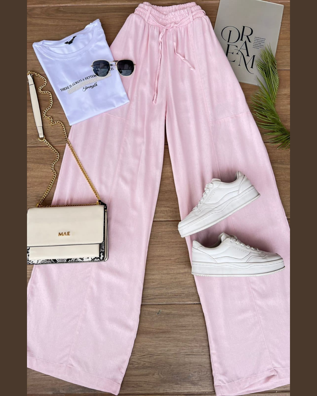 PANTALON DE LINO