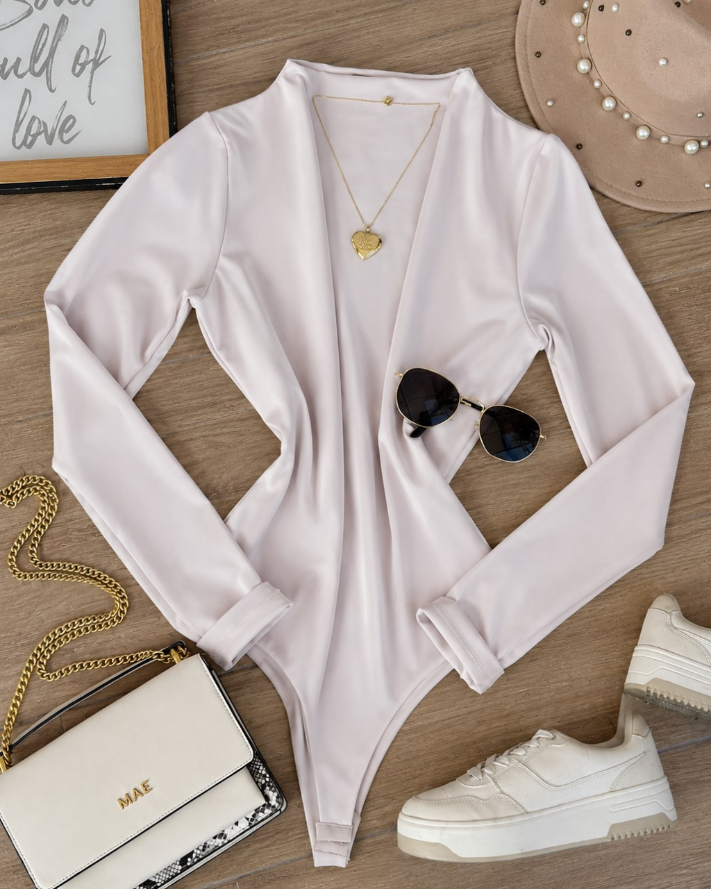 BODY MANGA LARGA CUELLO ALTO