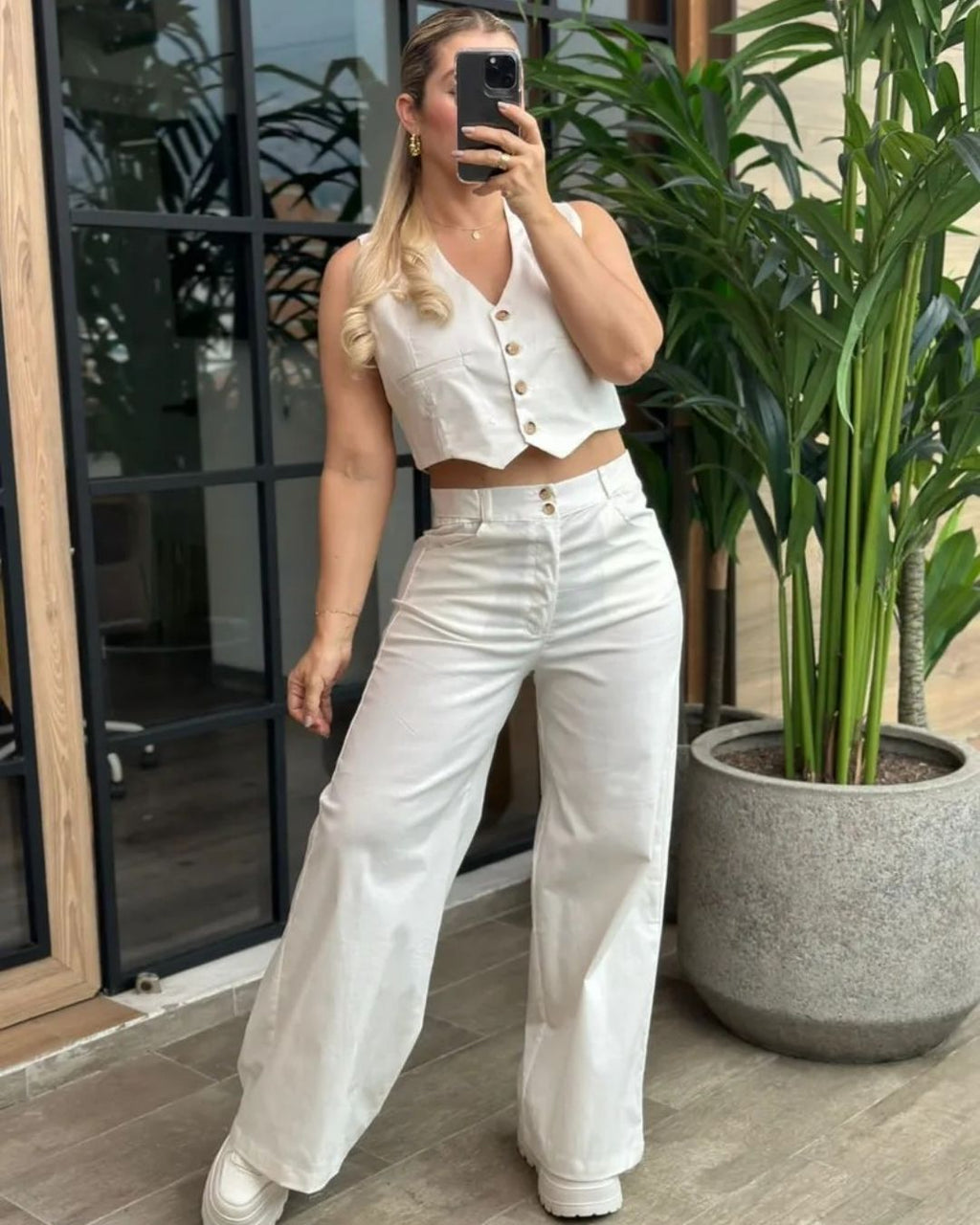 CONJUNTO CHALECO Y PANTALON