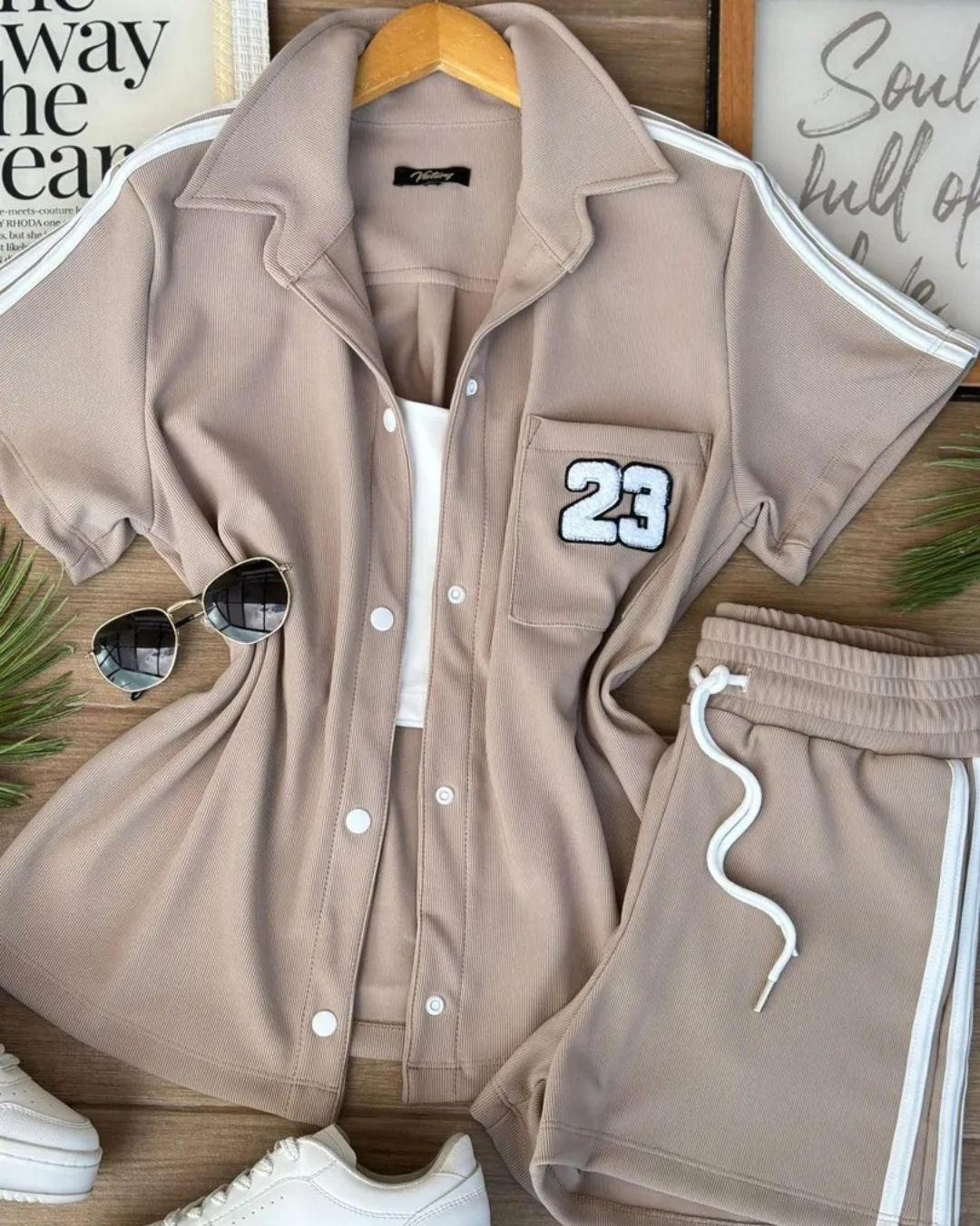CONJUNTO CAMISERA Y SHORT