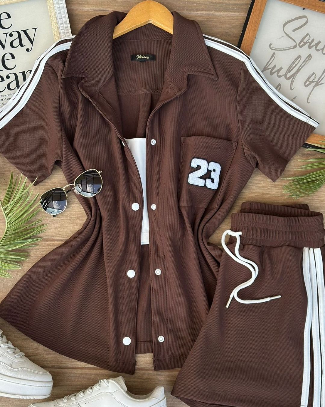 CONJUNTO CAMISERA Y SHORT