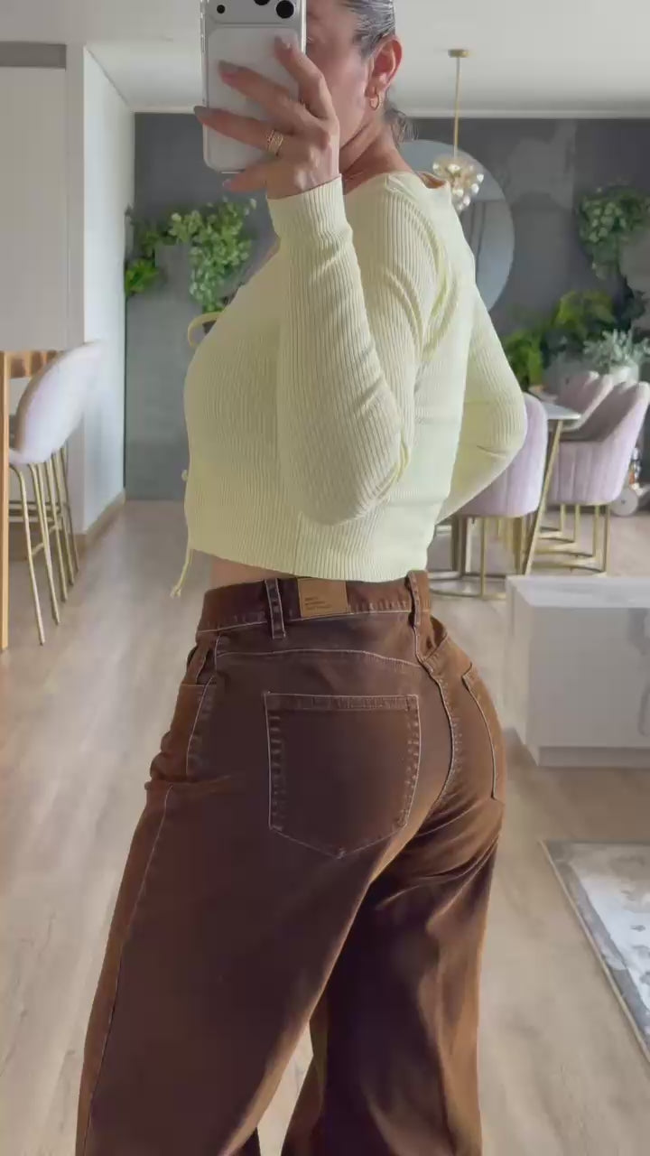 JEANS WIDE LEG
