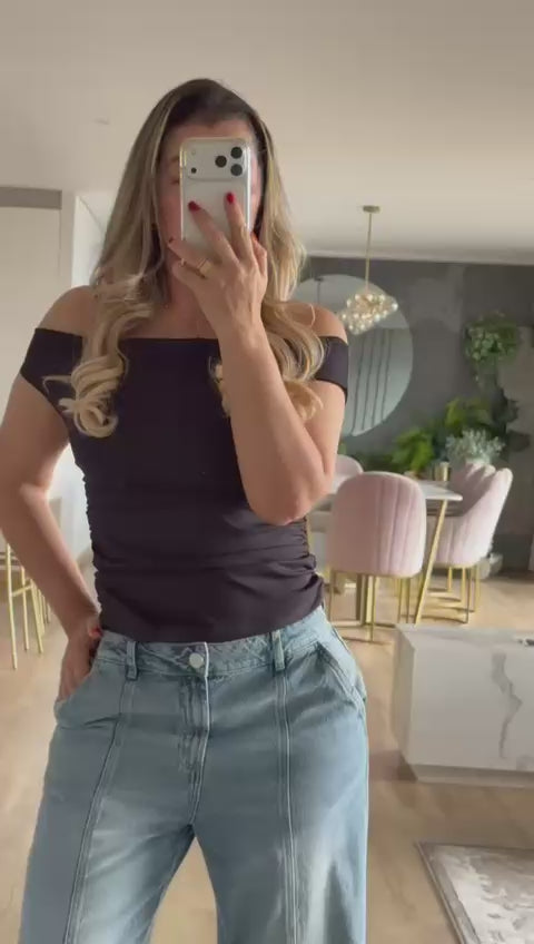 JEANS WIDE LEG